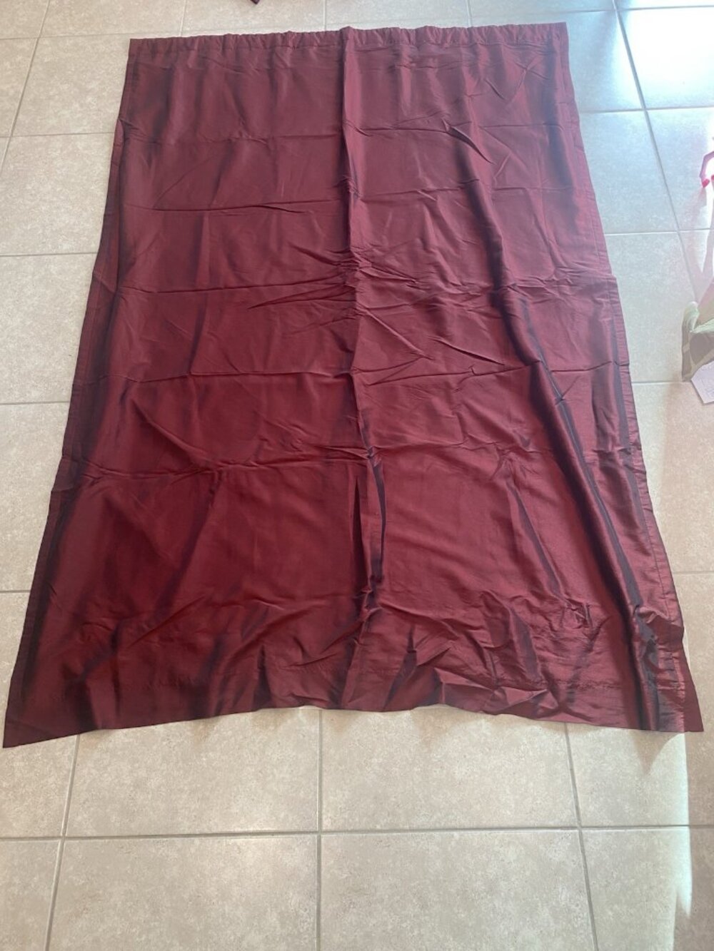 2 Panels Peri homeworks collection Blackout curtains Red Wine Burgundy 81x50